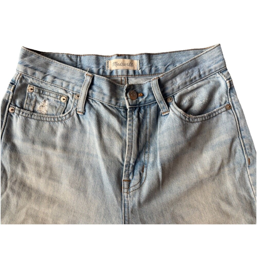 Madewell The Perfect Summer 5 Pocket Jeans Womens 26 Light Wash - Picture 2 of 6
